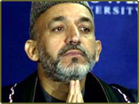 افغان صدر حامد کرزئی