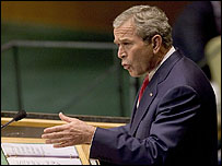 امریکی صدر جارج بش