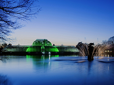 'London by Londoners' is a free exhibition of photographs of the city's landscapes and life. This picture is of the palmhouse at Kew. Photo: Shaun Hodge/LPMG