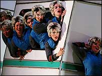 The witches in the caravan by Mike Hoban.