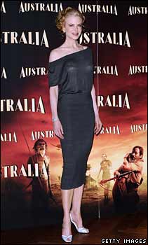 Nicole Kidman at photocall for the film Australia in Madrid