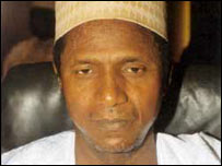 Candidato Umaru Yar'Adua, do PDP