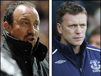 利物浦与埃弗顿教练