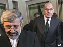 محمد برادعی و علی اصغر سلطانیه