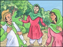 ناظر، حميده و گلالی