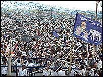 लखनऊ में बसपा की रैली