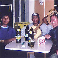 Tony with Kevin and Felix