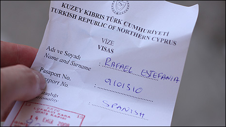 Formulario para cruzar la frontera