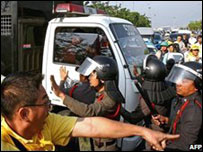 Заворушення в Таїланді