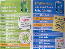 refuse collection leaflet