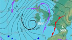 Met Office surface pressure maps