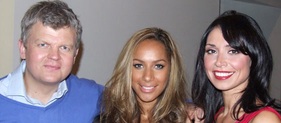 Adrian and Christine with Leona Lewis
