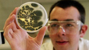 Scientist in laboratory