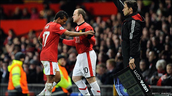 New-dad Rooney comes on for Nani