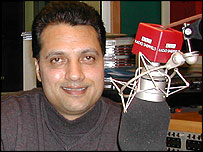 Mohammed Mahmood in the studio