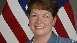 Heather Hodges, embajadora de EE.UU. en Estados Unidos