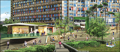 Park Hill - artist's impression