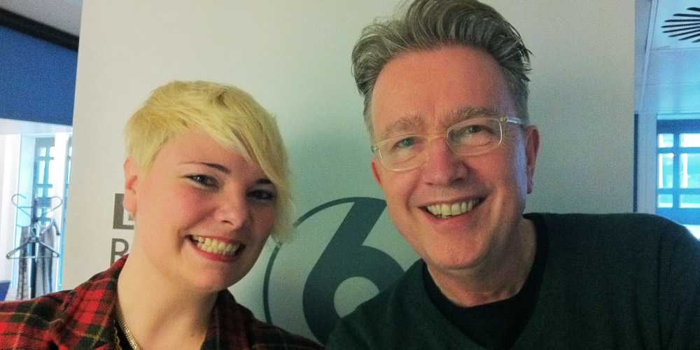 Kal Lavelle with Tom Robinson