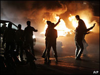 درگیری های مردم معترض با ارتش لبنان