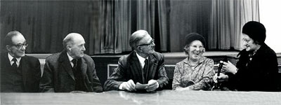 Pobl Llansannan yn hel atgofion