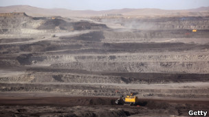 內蒙霍林郭勒一個煤礦