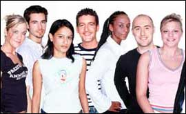 Contestants in Big Brotehr 3.