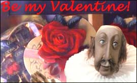 Shakespeare on Valentine's Day 