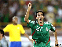 پیروزی مکزیک مقابل برزیل