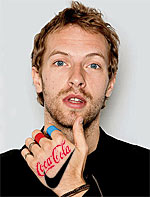 Chris Martin - with extra fizz