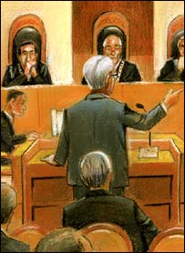 عدالت کا ایک منظر