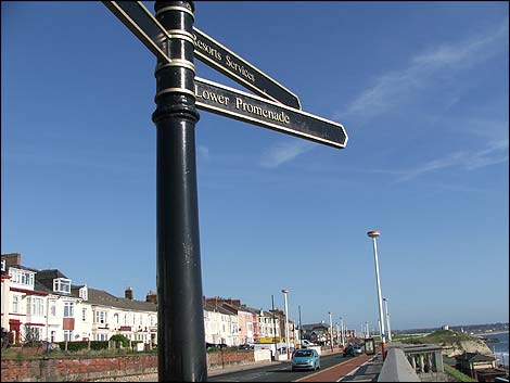 Roker Beach sign