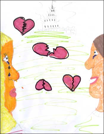 Dwynwen yn crïo wrth ddweud wrth Maelon