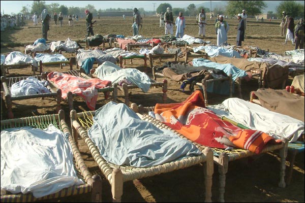 बाजौर में पाकिस्तानी सेना की कार्रवाई