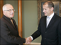 Václav Klaus a Zdeněk Tůma