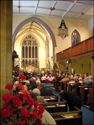 BBC Radio Stoke carol concert at Stoke Minster