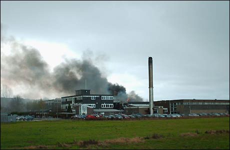 Fire at Pingle School
