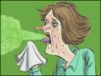 بيمار محرقه