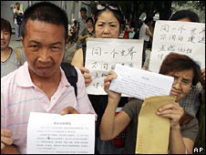 Dân khiếu kiện đã tới Bắc Kinh phản đối nhiều năm để có được công lý