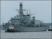 HMS Grafton, by Oliver Hart, 2005