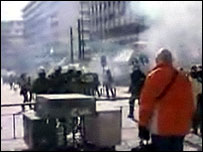 Protesta në Athinë