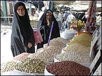 Iraquianas em mercado
