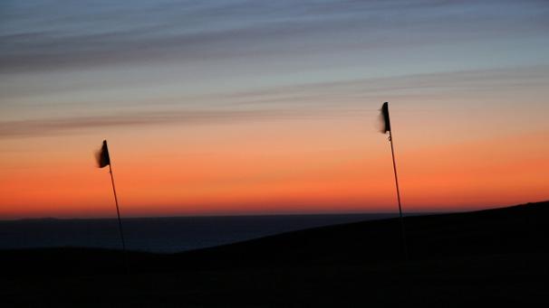 summer night sky over golf course (image courtesy of Peter Maciver)