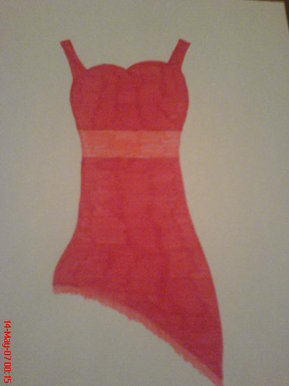 Red dress