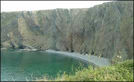 Cove near Hartland Quay