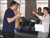 York Shakespeare Project rehearsals