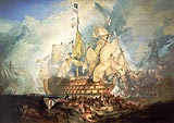 Battle of Trafalgar on 21 October 1805