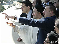 محمد خاتمی در کنار الهام علی اف