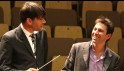 Alex James with his mentor Brad Cohen
