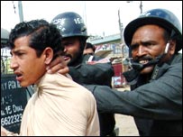 نا آرامی در کراچی