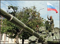 Xe tăng của quân Nga